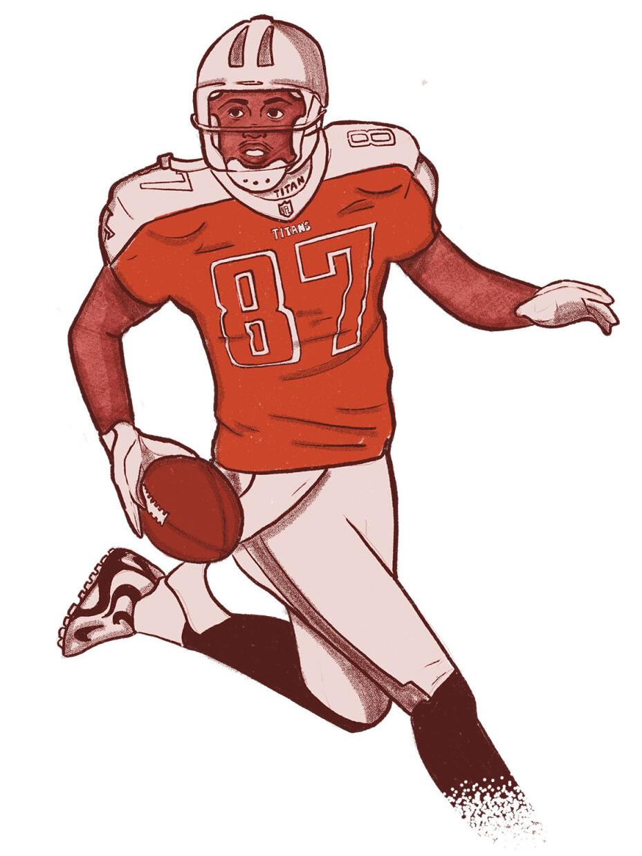 Illustration of Kevin Dyson
